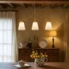 Hanglamp in Metaal Oudgoud met 3 Kappen - Bubles image 7
