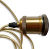 Hanglamp Kabel in Antiek Goud met Verstelbare Hoogte - Berrey image 7