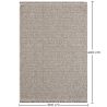 Groot Vloerkleed met Eigentijds en Modern Design - Beige (300x400 cm) - Harbor image 7