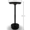 gbare LED-tafellamp – Oplaadbaar via USB – Yurea image 7
