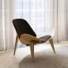 Design Fauteuil - Scandinavische Fauteuil - Bekleed met stof - Lucy image 7