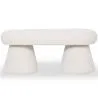 Bank In Moderne Stijl Bekleed Met Boucléstof - Kurt image 7