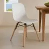 Eetkamerstoel met poten van natuurlijk hout – Moderne stijl en functionaliteit -Broly image 7