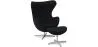 Egg Design fauteuil met voetenbankje - Stoffen bekleding - Brave image 7