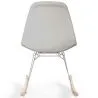 Schommelstoel Modern Stof Bekleed voor Volwassenen - Stalen en Houten Poten - Skögur image 7