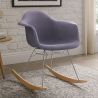 Schommelstoel Moderne Stof Bekleed – Nordic Stijl - Nordika image 7