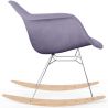 Schommelstoel Moderne Stof Bekleed – Nordic Stijl - Nordika image 7