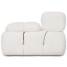Modulaire Bank Chaise Longue Bekleed met Bouclé Stof - 4/5 zitplaatsen - Bianca image 7