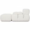 Modulaire Bank Chaise Longue Bekleed met Bouclé Stof - 4/5 zitplaatsen - Bianca image 7
