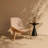 Design fauteuil - Scandinavische fauteuil - Stoffen bekleding - Perzik - Lucy image 7