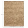 Vloerkleed Natuurlijke Kokosvezel 230x160 cm – Binnen & Buiten Gebruik – Mahou image 7