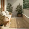 Vloerkleed Natuurlijke Kokosvezel 150x80cm – Binnen & Buiten Gebruik – Mahou image 7