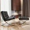Design Fauteuil met Voetsteun - Bekleed in Leder - Town image 7