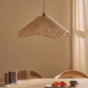 Hanglamp Natuurlijke Touw Boho Stijl – Handgemaakte Natuurlijke Vezel Lampenkap - Lunah image 7