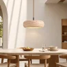 Plafondhanglamp – Hout & Travertin – Marguerite image 7