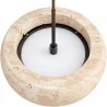 Plafondhanglamp – Hout & Travertin – Marguerite image 7
