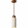 Plafondlamp Hanglamp Hout & Travertin - Élodie image 7