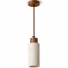 Plafondlamp Hanglamp Hout & Travertin - Élodie image 7