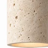 Plafondlamp Hanglamp Hout & Travertin - Élodie image 7