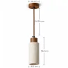 Plafondlamp Hanglamp Hout & Travertin - Élodie image 7