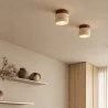 Plafondlamp – Opbouw – Hout & Travertin – Léonie image 7