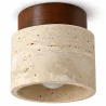 Plafondlamp – Opbouw – Hout & Travertin – Léonie image 7