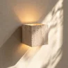 Wandlamp – Vierkante travertin wandlamp – Violette image 7