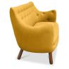 Linnen Gestoffeerde Sofa - Scandinavische Stijl - 3 zits - Poetes image 7