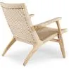 Loungestoel van Hout en Touw - Ambachtelijk Boho Bali Ontwerp - Birma image 7