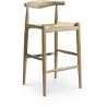 Boho Bali Design Houten Kruk - 75cm - Elb image 7