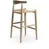 Boho Bali Design Houten Kruk - 75cm - Elb image 7