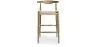 Boho Bali Design Houten Kruk - 75cm - Elb image 7