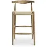 Boho Bali Design Houten Kruk - 75cm - Elb image 7