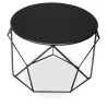 Ronde verstelbare bijzettafel - industrieel ontwerp - metaal - Diamond image 7