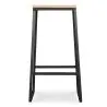 Industriële Design Kruk - Hout & Metaal - 76cm - Big Boy image 7