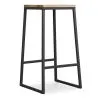 Industriële Design Kruk - Hout & Metaal - 76cm - Big Boy image 7