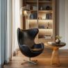 Fauteuil met armleggers - Leren bekleding - Egg Design - Brave - Eny image 7