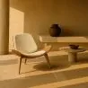 Design Fauteuil - Scandinavische Fauteuil - Bekleed met kunstleer - Lucy image 7