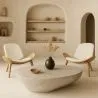 Design Fauteuil - Scandinavische Fauteuil - Bekleed met kunstleer - Lucy image 7