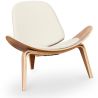Design Fauteuil - Scandinavische Fauteuil - Bekleed met kunstleer - Lucy image 7