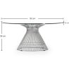 Ronde Salontafel - Design Glas - Barrel image 7