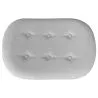 Met linnen beklede poef - Scandinavisch design - Hout - Kontor image 7