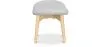 Met linnen beklede poef - Scandinavisch design - Hout - Kontor image 7