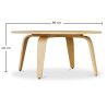 Ronde Houten Salontafel - Ply image 7