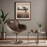 Vlieger ontwerp draaistoel - Bekleed met PU image 7