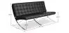 Leder Gestoffeerde Sofa - 3 zits - Stad image 7
