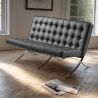 Leder Gestoffeerde Sofa - 3 zits - Stad image 7