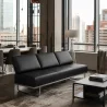 Sofa Gestoffeerd in Leder - 3 zits - Kart image 7