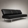 Sofa Gestoffeerd in Leder - 3 zits - Kart image 7