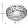 Plafondlamp - Plafond - Kristallen Ballen - 50 cm - Savoni image 7